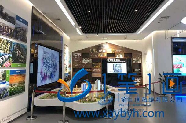 智能化展覽館展臺(tái)上的透明罩子中，一件元代磁州窯白釉褐彩龍鳳紋罐“懸浮”在空中，隨著罐身緩緩旋轉(zhuǎn)，上面的紋路清晰可見(jiàn)，還能看到光斑。誰(shuí)能想到，這是文物的全息虛擬影像!博物館全息文物數(shù)字展廳是未來(lái)文物數(shù)字化的趨勢(shì)。