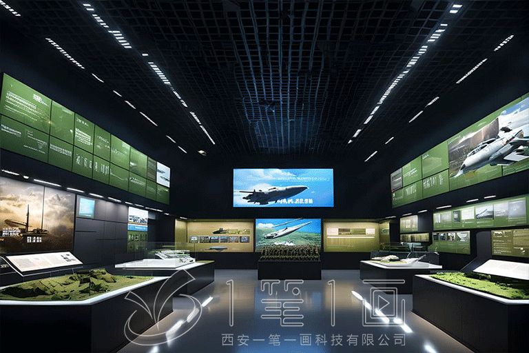 智慧國防教育展廳設(shè)計(jì), 創(chuàng)新國防展館建設(shè), 高科技展覽館設(shè)計(jì)公司