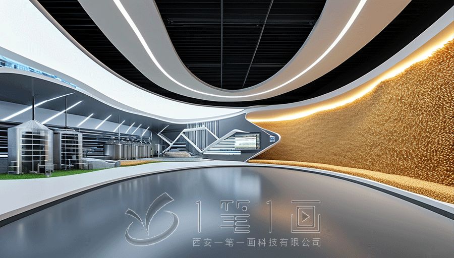 糧食和物資儲備中心安全教育基地設計方案，多媒體糧食安全展廳建設方案策劃公司